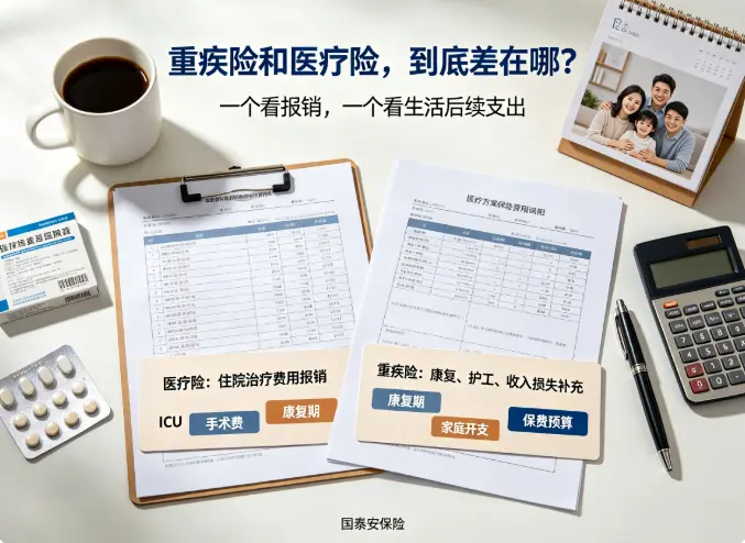 医疗险和重疾险分不清?几百块的百万医疗险到底够不够用(图1) 医疗险和重疾险分不清?几百块的百万医疗险到底够不够用(图1)